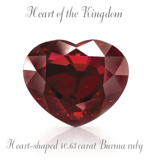 Garrard's heart of the kingdom outlet ruby